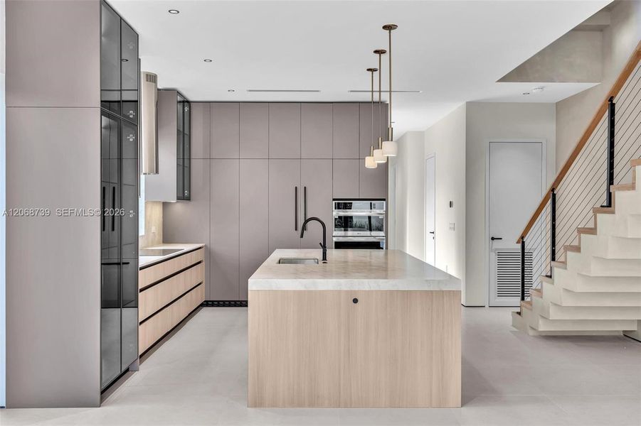 Furnished interior view inside a new home in , Miami (Image 7).
