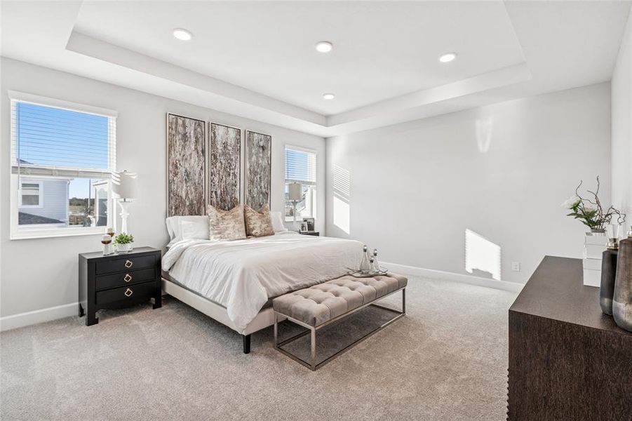 Furnished interior view inside a new home in Bay Lake Farms, St. Cloud (Image 17).