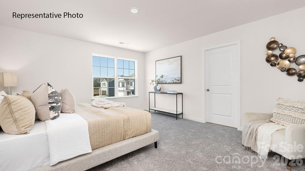 Furnished interior view inside a new home in Woodhaven at Chester, Chester (Image 9).