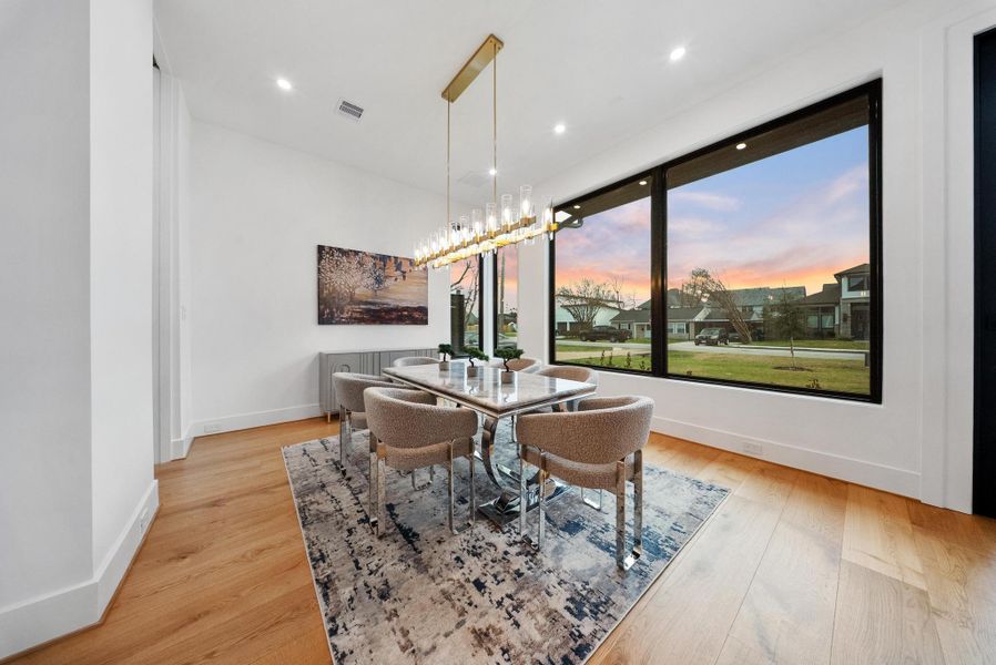 Furnished interior view inside a new home in , Houston (Image 12).