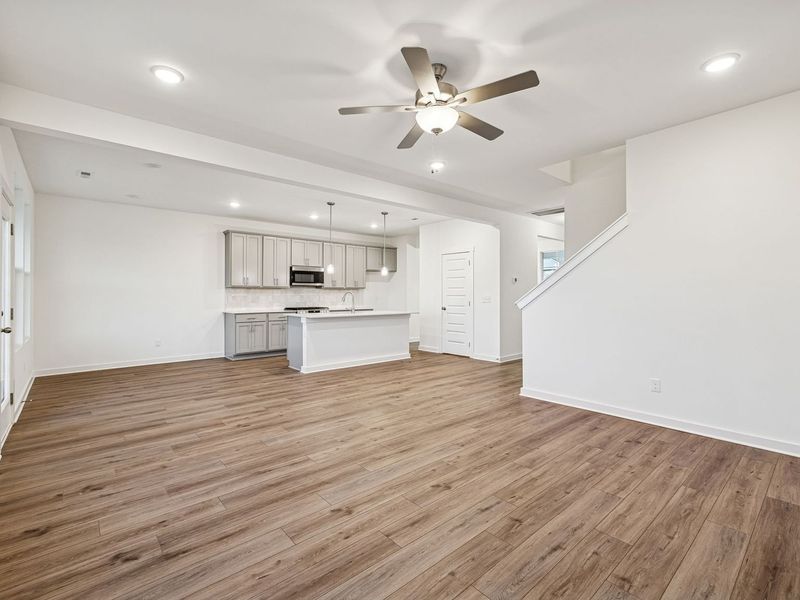 Spacious, unfurnished interior of a new home in Calista Farms, White House (Image 22).