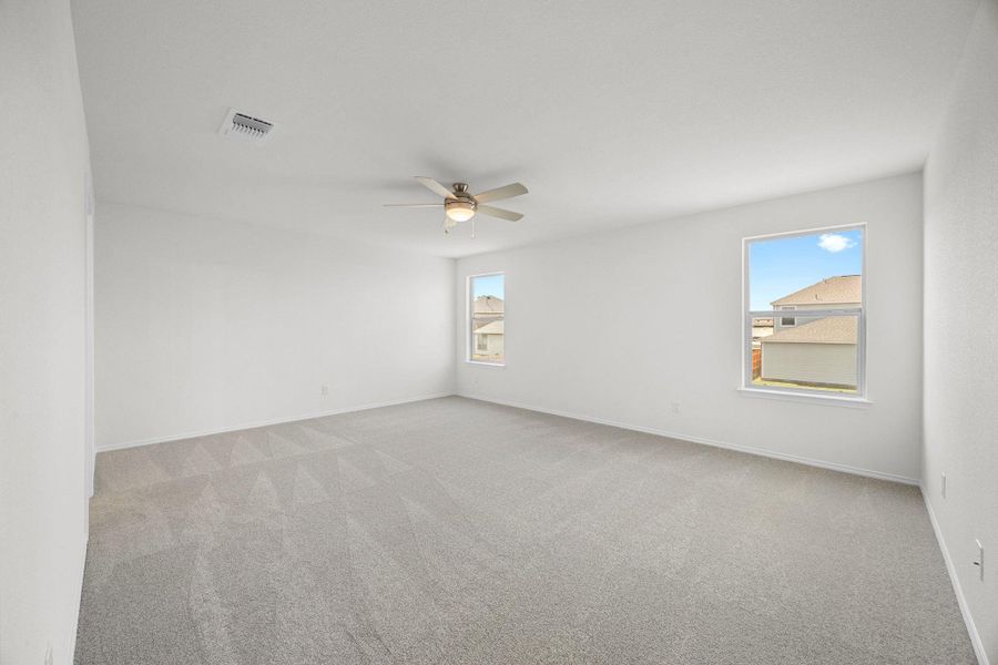 Spacious, unfurnished interior of a new home in Salerno - Heritage Collection, Round Rock (Image 33).