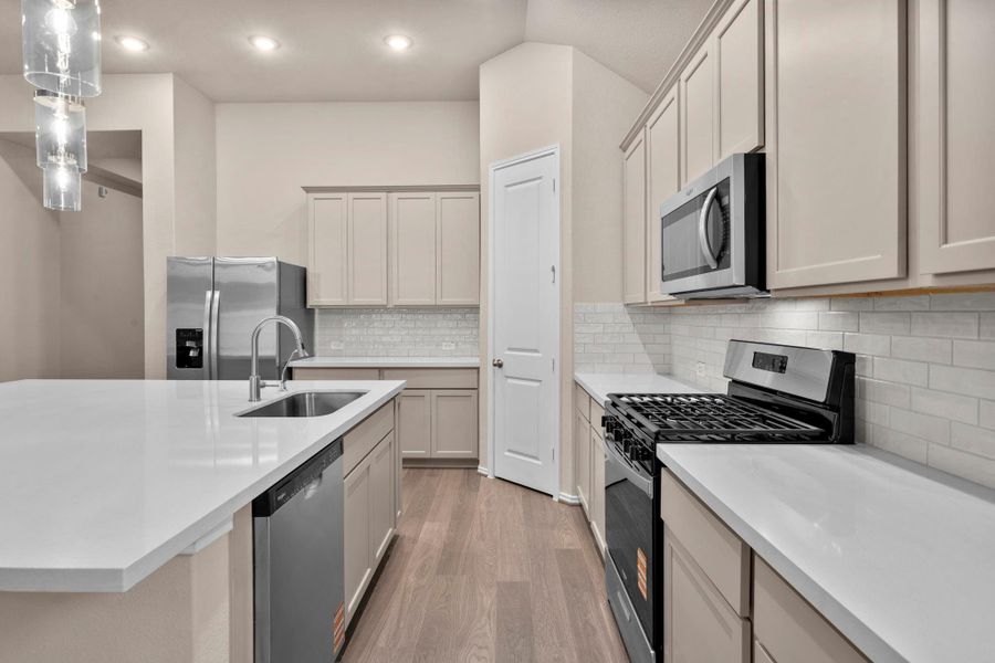 Furnished interior view inside a new home in Pomona 50' & 55', Manvel (Image 11).