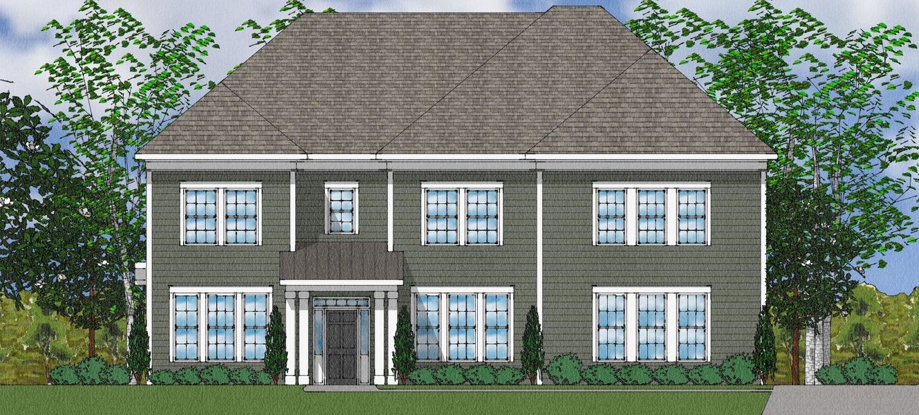 Representative exterior photo of a completed home built from the Rutledge II - Elite Collection by Mungo Homes in Suter Estates, Easley, SC (Image 31).