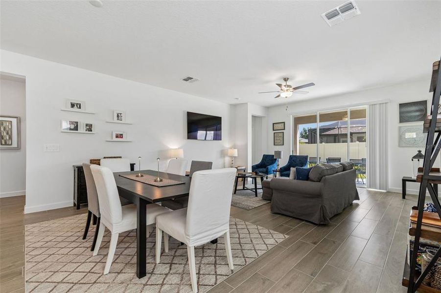 Furnished interior view inside a new home in Mirada Active Adult, San Antonio (Image 11).