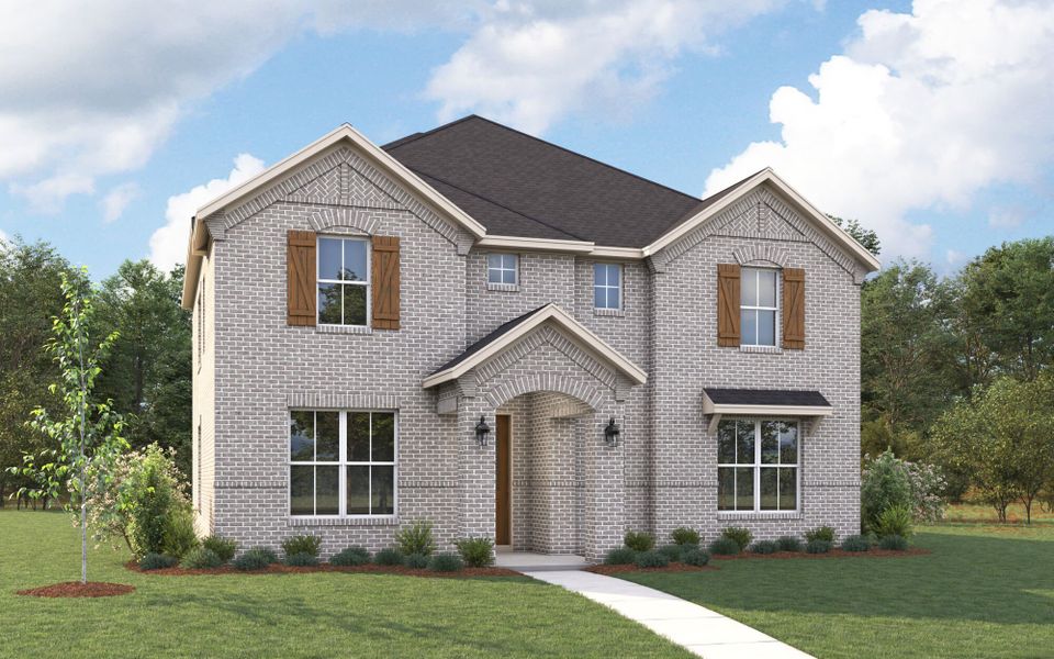 The Rayburn - Old World Elevation