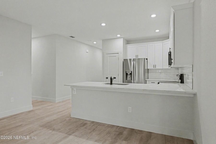 Furnished interior view inside a new home in , Jacksonville (Image 10).