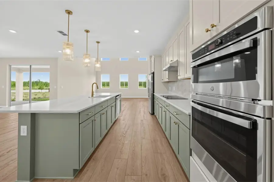 Furnished interior view inside a new home in Weslyn Park, St. Cloud (Image 6).