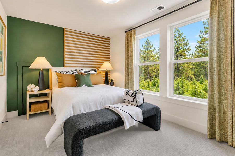 Furnished interior view inside a new home in , Charleston (Image 16).