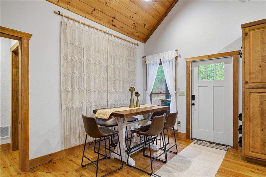 Furnished interior view inside a new home in , Morganton (Image 5). Furnished interior view inside a new home in , Morganton (Image 5).