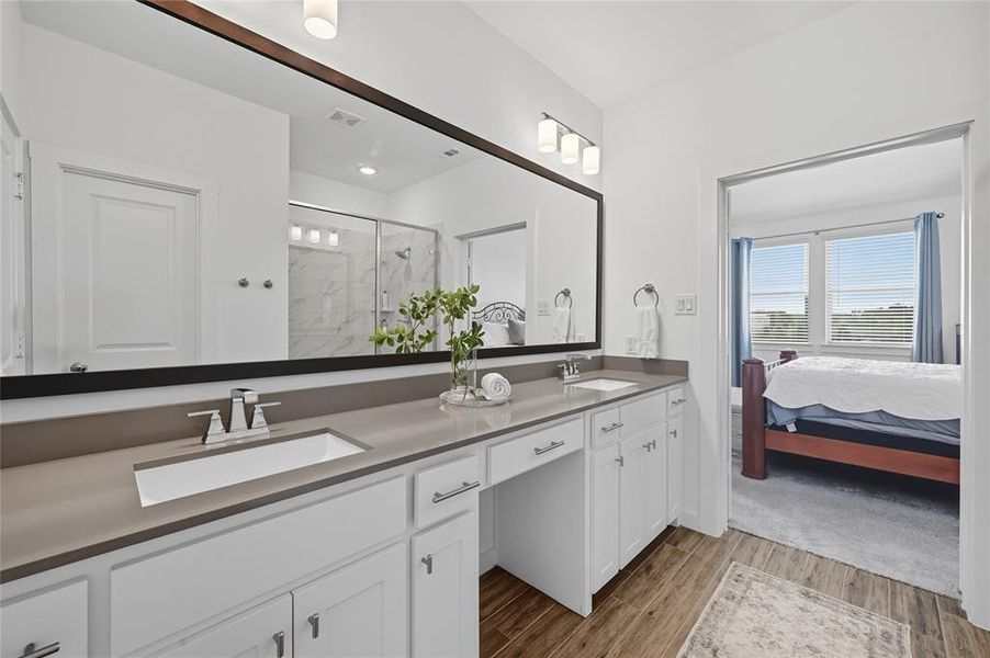 Furnished interior view inside a new home in , Flower Mound (Image 5).