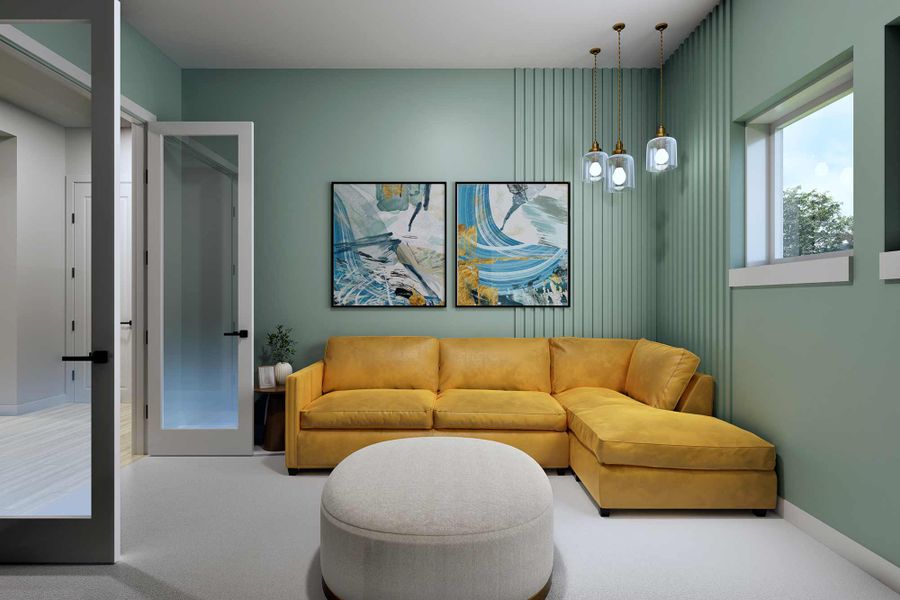 The Marigold - TV Room