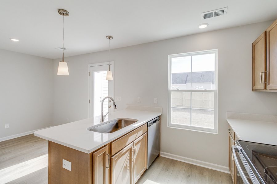 Furnished interior view inside a new home in Astoria, Columbia (Image 10).