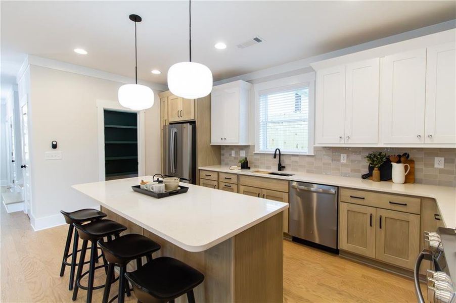 Furnished interior view inside a new home in , Scottdale (Image 3). Furnished interior view inside a new home in , Scottdale (Image 3).