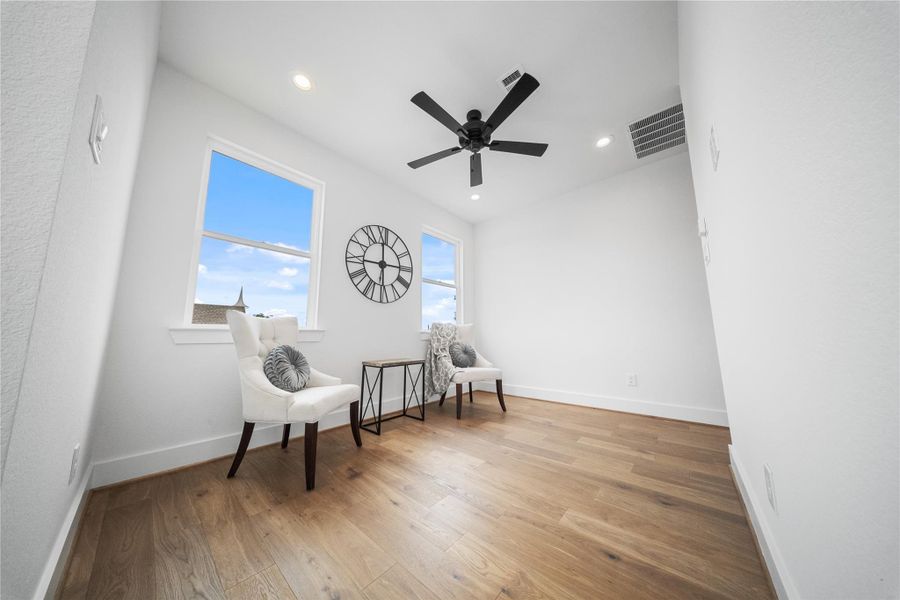 Furnished interior view inside a new home in , Houston (Image 11).