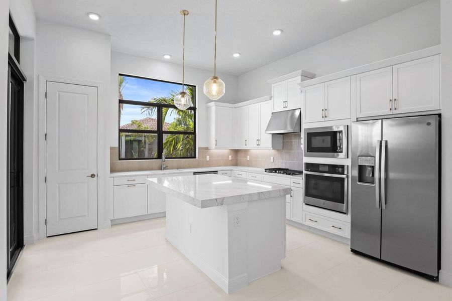 Furnished interior view inside a new home in Cresswind Palm Beach at Westlake, Westlake (Image 20).