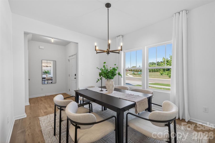 Furnished interior view inside a new home in Morrow Brook, Albemarle (Image 9).