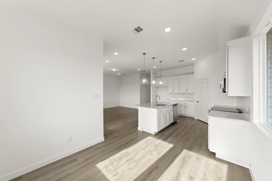 Open Kitchen-Dining Room