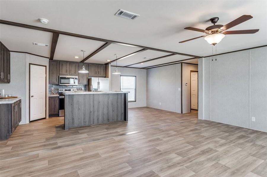Furnished interior view inside a new home in , Azle (Image 9).