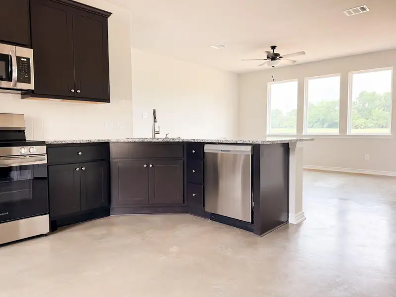 Furnished interior view inside a new home in , Jewett (Image 3).