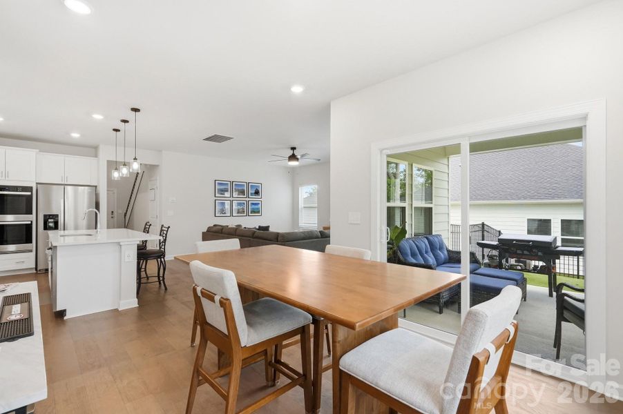 Furnished interior view inside a new home in , Charlotte (Image 33).