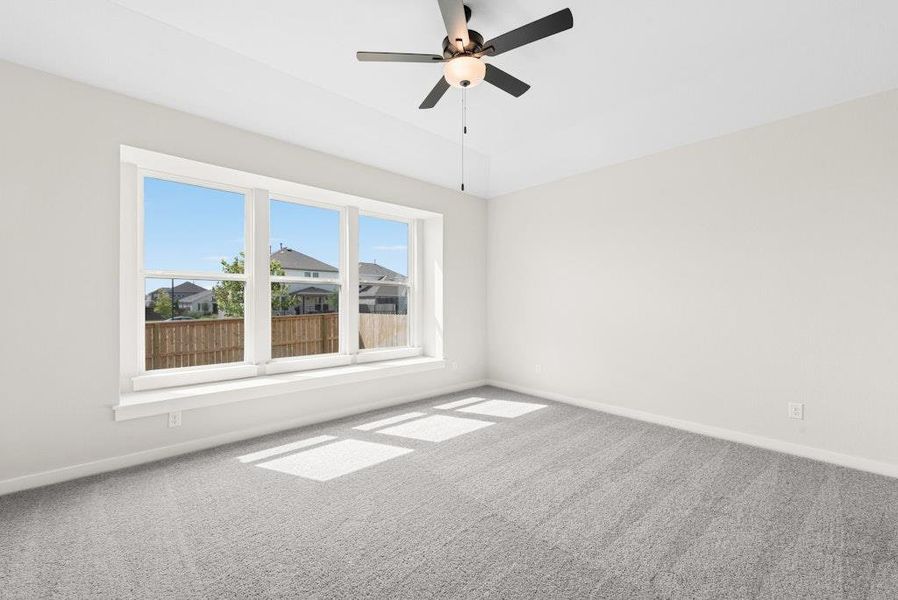 Spacious, unfurnished interior of a new home in University Heights, Round Rock (Image 28). Spacious, unfurnished interior of a new home in University Heights, Round Rock (Image 28).