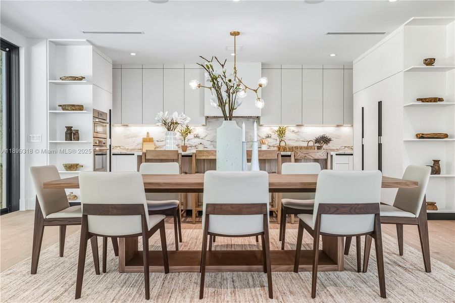 Furnished interior view inside a new home in , South Miami (Image 7).