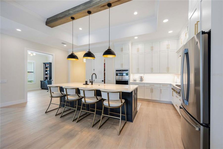 Furnished interior view inside a new home in Gran Place, Venice (Image 9).