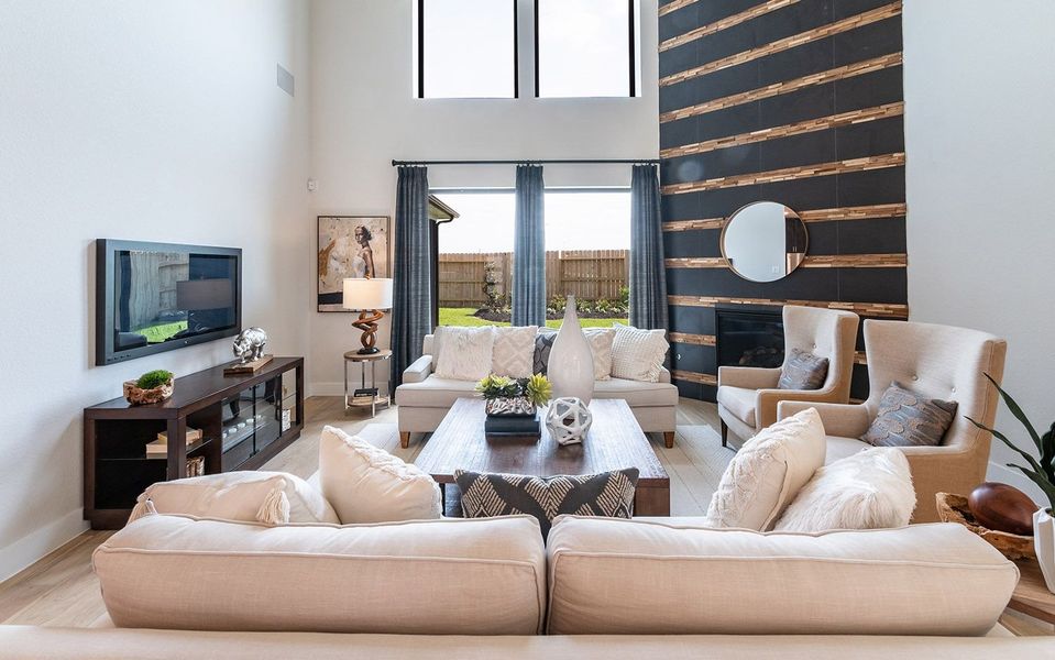 Furnished interior view inside a new home in Hickory Ridge, Elmendorf (Image 11).