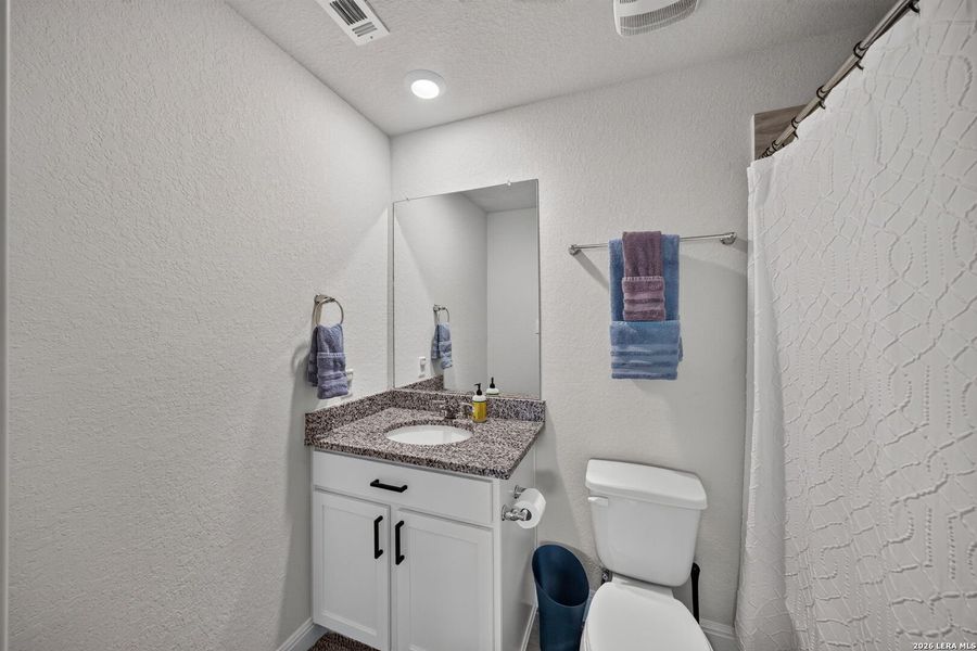 Furnished interior view inside a new home in , Cibolo (Image 39).