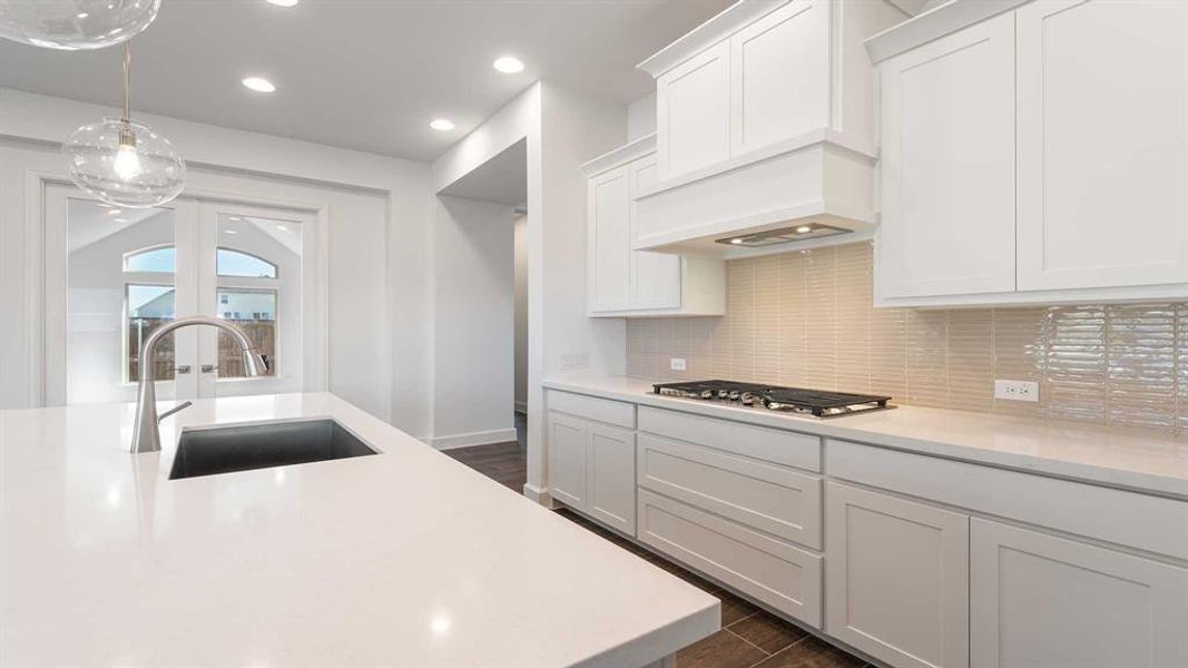 Furnished interior view inside a new home in Hillstead 50', Lavon (Image 10).