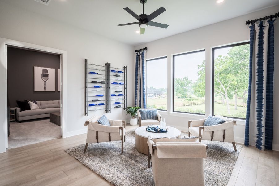 Image 11 representing the Meritage by Tri Pointe Homes in Legacy Grove, Montgomery, TX.