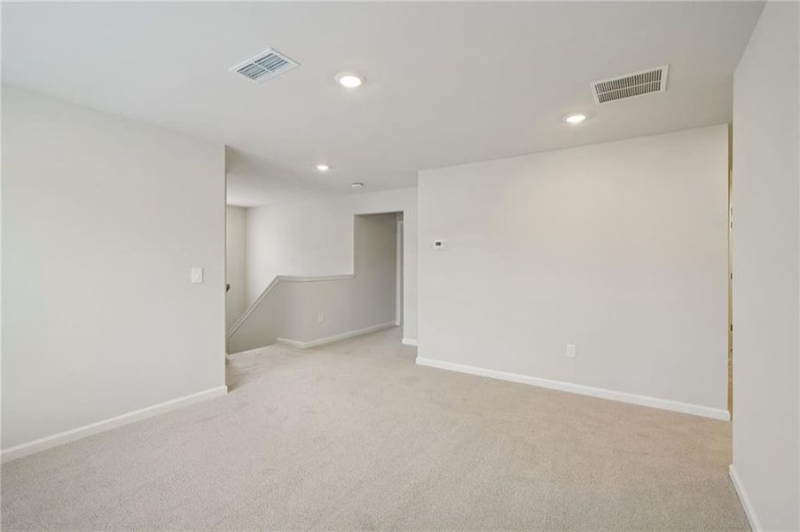 Spacious, unfurnished interior of a new home in Parkside at Grayson, Grayson (Image 29).