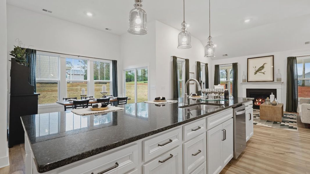 Kitchen of The Oakleigh Design by DRB Homes