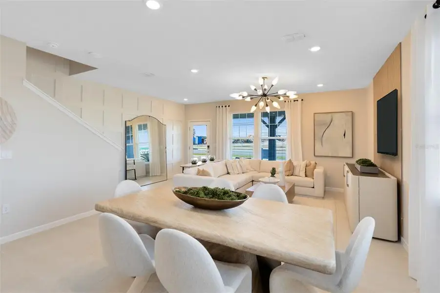 Furnished interior view inside a new home in Tohoqua, Kissimmee (Image 16).