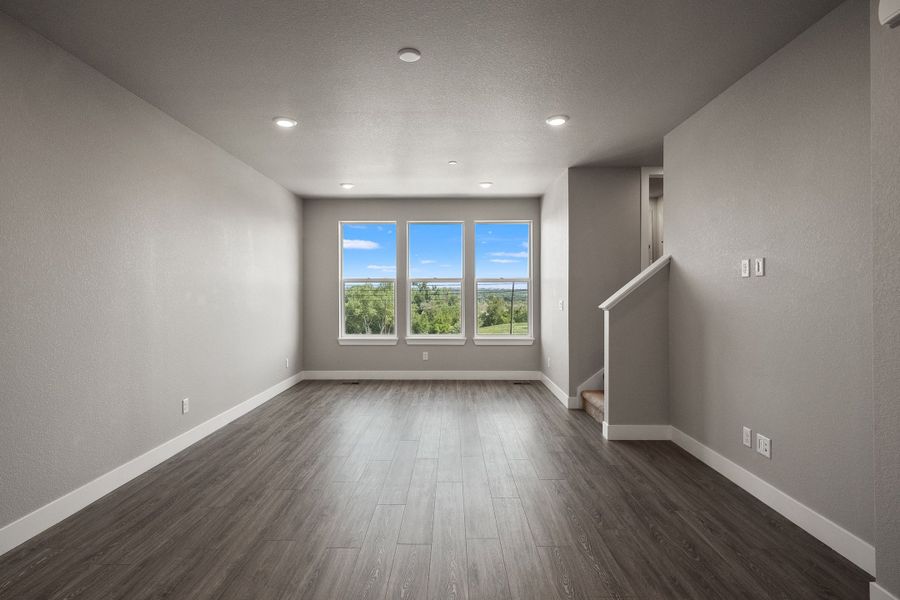 Spacious, unfurnished interior of a new home in Berkeley Villas, Denver (Image 15).