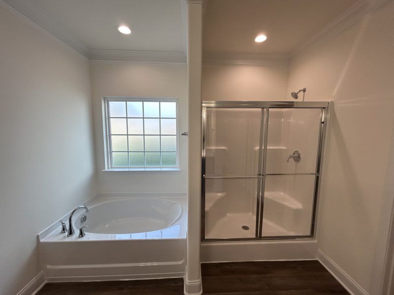 Furnished interior view inside a new home in Miller's Reserve, Winston-Salem (Image 10).