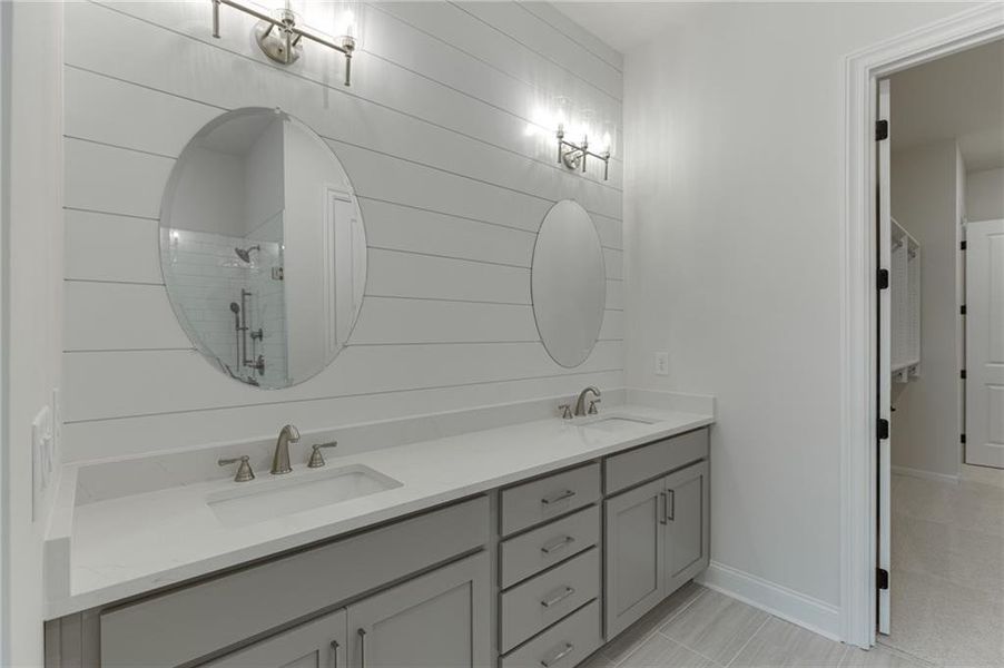 Furnished interior view inside a new home in , Cumming (Image 6).