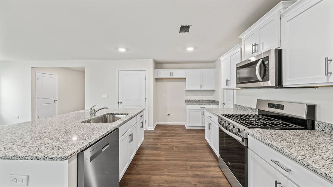 Furnished interior view inside a new home in Harrier Point, Woodruff (Image 8).