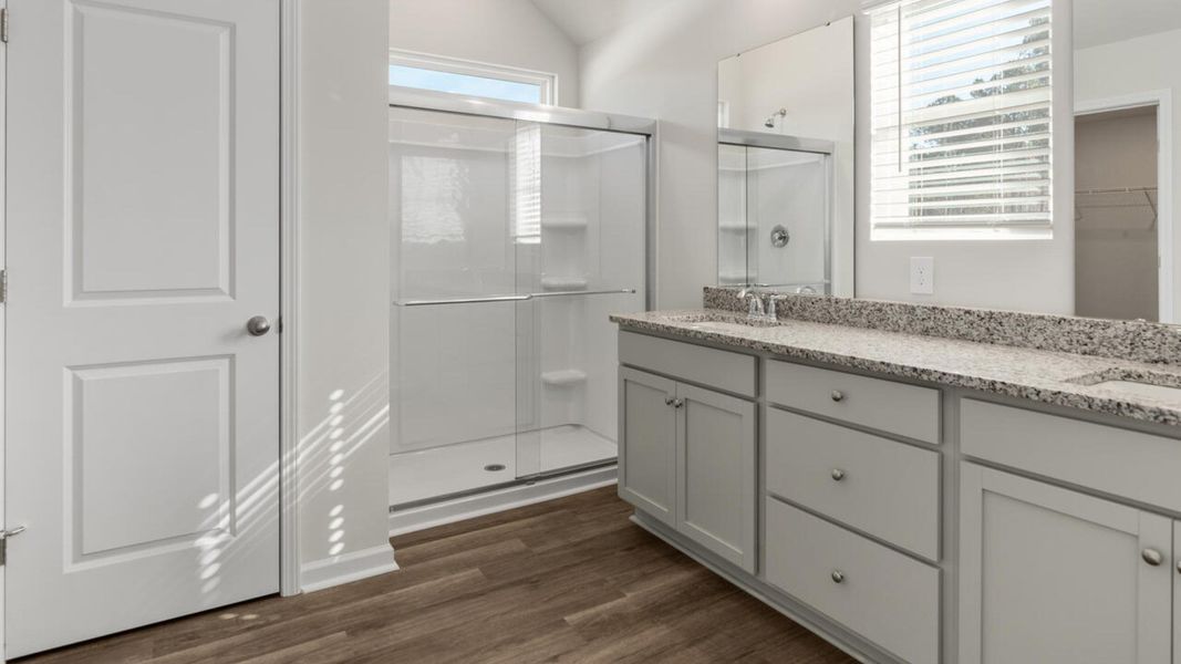 Furnished interior view inside a new home in Grayson Park, Leland (Image 11).
