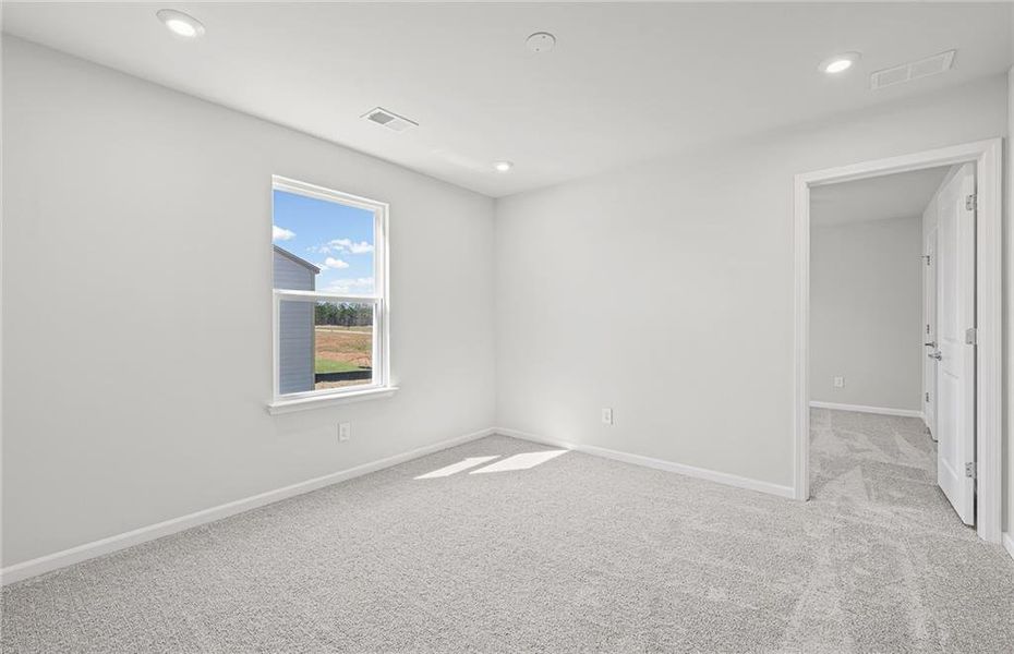 Spacious, unfurnished interior of a new home in Anderson Point, McDonough (Image 23).