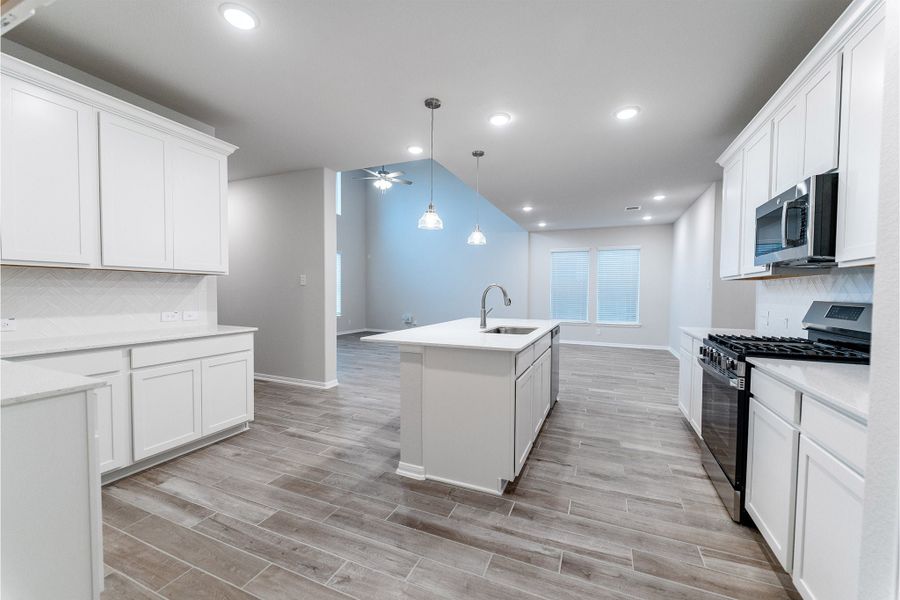 Furnished interior view inside a new home in Creekhaven, Arcola (Image 5).