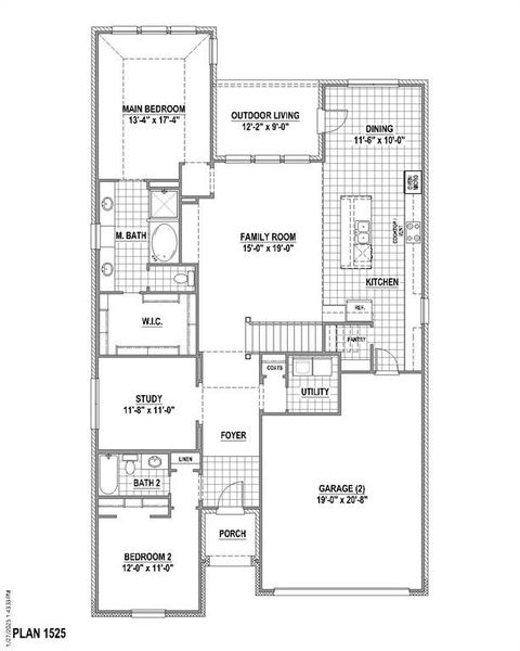 1st Level Floor Plan 1st Level Floor Plan