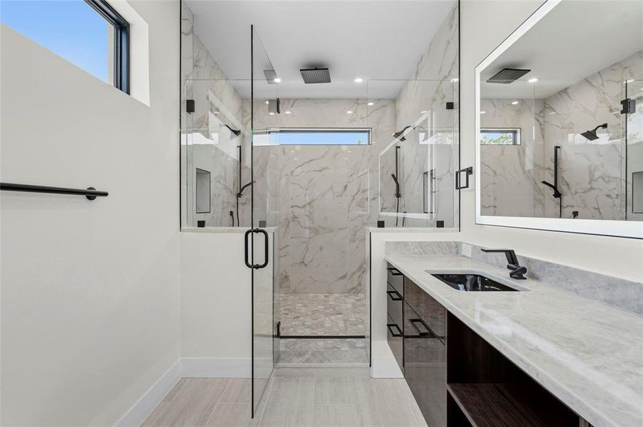 Furnished interior view inside a new home in , Sarasota (Image 52).