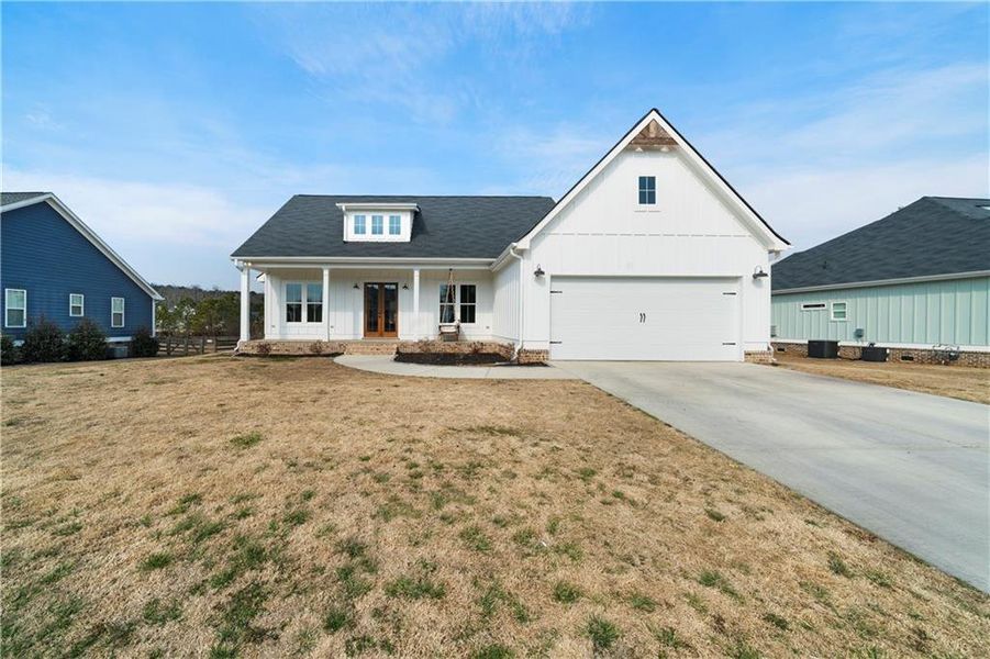 Front exterior of a new home in , Rome, GA, highlighting curb appeal (Image 21).