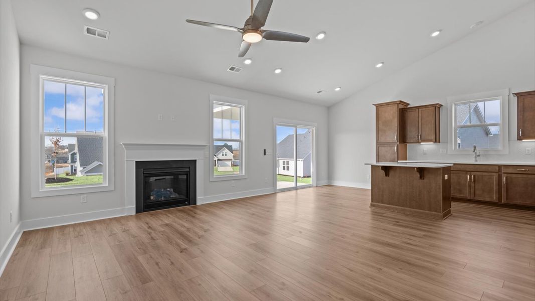 Furnished interior view inside a new home in Woodglen, Piedmont (Image 8).