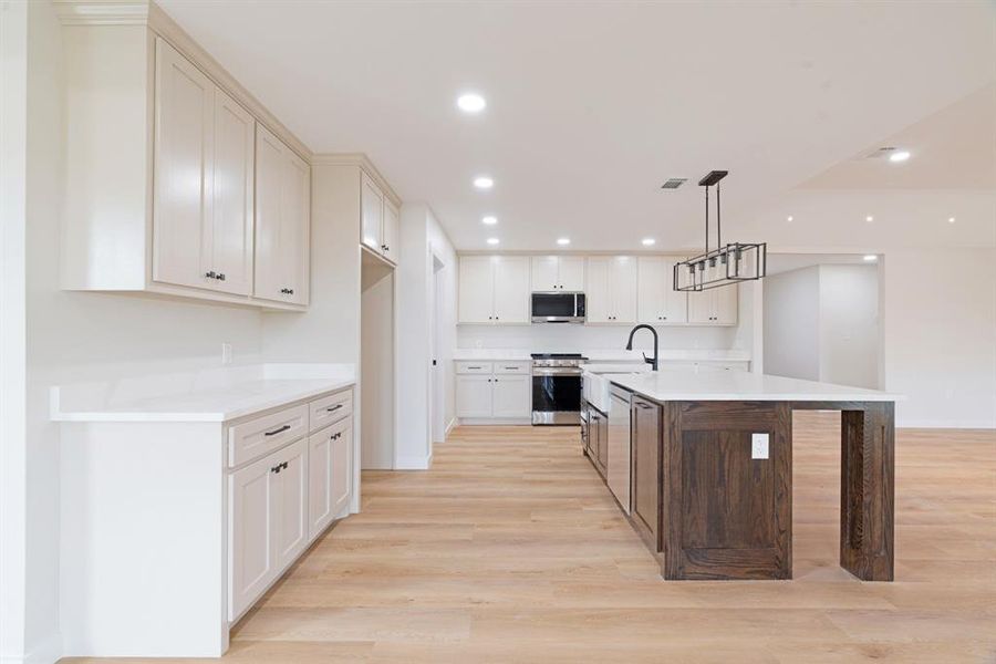 Furnished interior view inside a new home in , Brookston (Image 5).