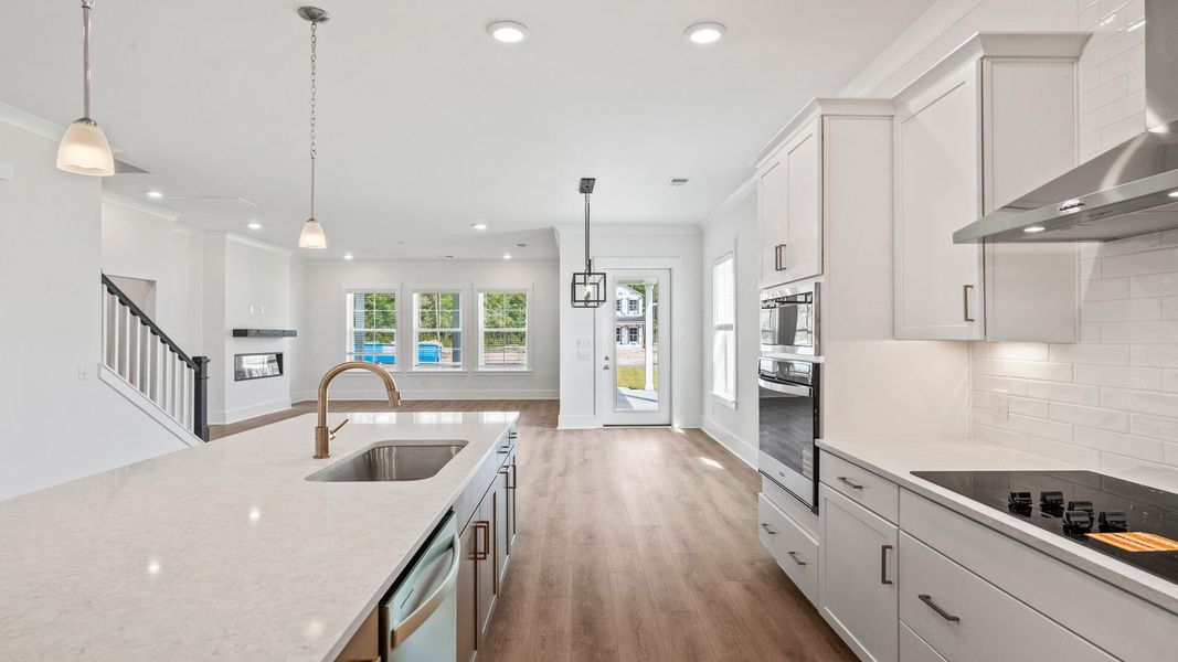 Furnished interior view inside a new home in Pamlico Terrace, Awendaw (Image 5).