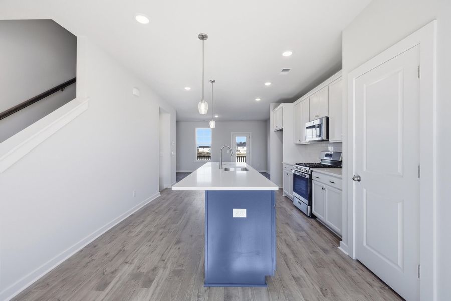 Furnished interior view inside a new home in , Summerville (Image 32).