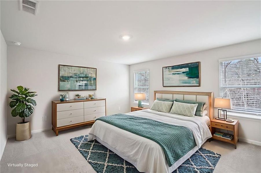 Furnished interior view inside a new home in Hemingway - Reserve Series, Cumming (Image 19).